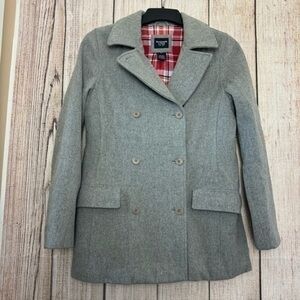 Abercrombie & Fitch Womens Wool Blend PeaCoat size Medium